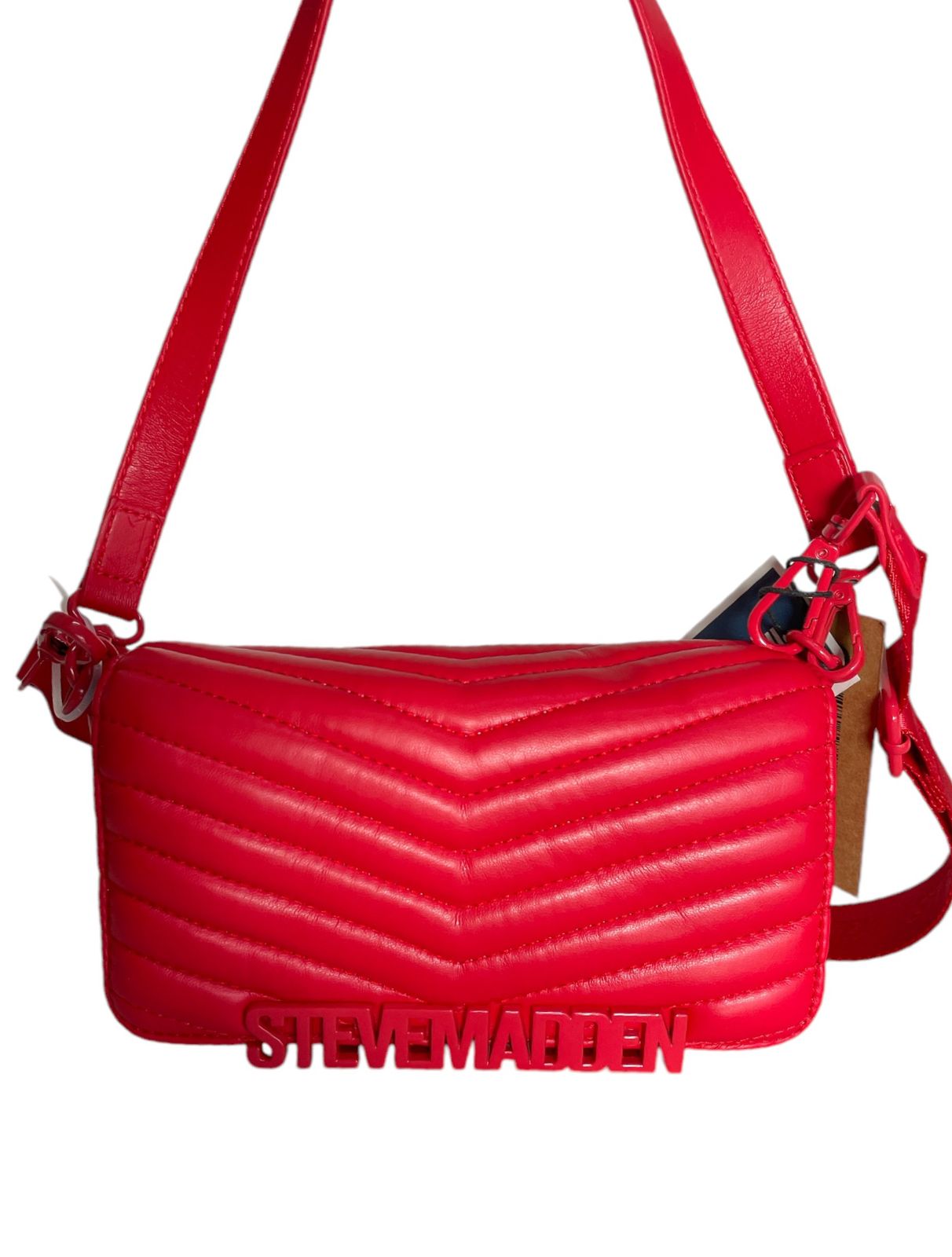 Bolsa Roja Steve Madden con Monedero - correa ajustable