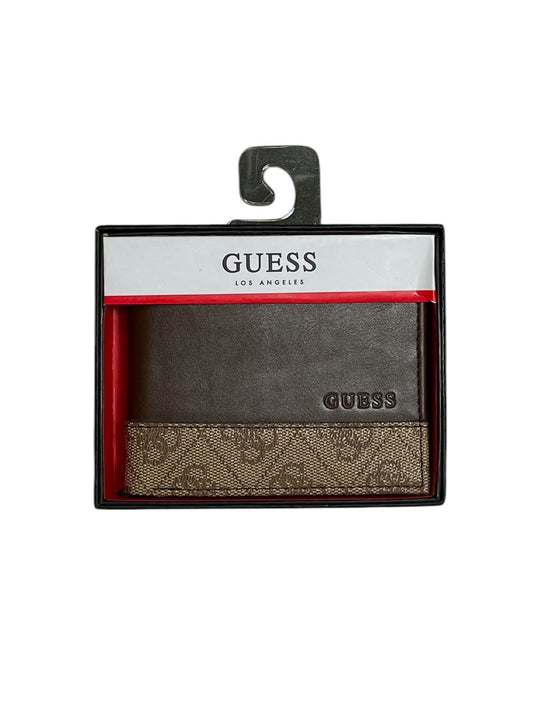 Cartera Guess Café para Hombre